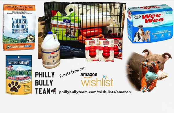 Philly Bully Team Amazon Wishlist